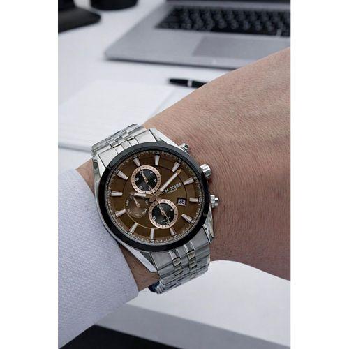 Tom Jones 2 Yıl Garantili 3 Atm Suya Dayanıklı Çelik Kordon Erkek Kol Saati ETJ.10091.5