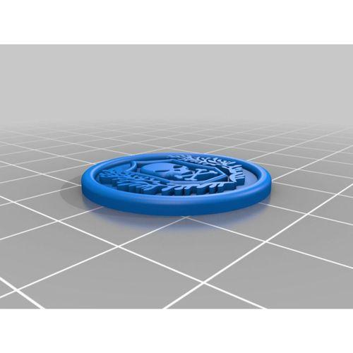 Kafatası Madeni Para (Bu ürün Sadece Plastik parçadır - Almadan Önce Soru Sorabilirsiniz)