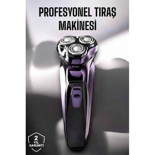Profesyonel Şarjlı Saç Ve Sakal Tıraş Makinesi Hassas Kesim