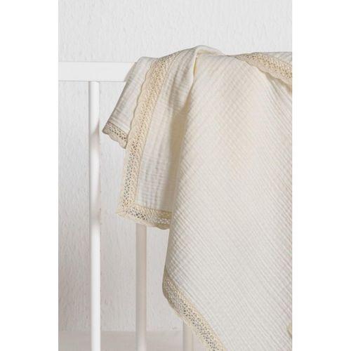 Kanz Kanz 4 Kat Kopanaki Müslin Pike Knz-017 Krem