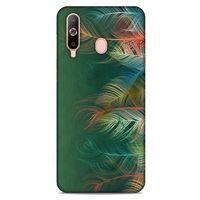 Samsung Galaxy A60 Kılıf Desenli Özel Seri Tüyler (31) TPU Kılıf