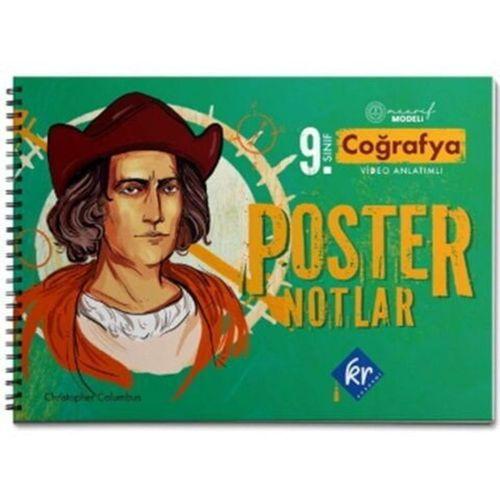 9. Sınıf Coğrafya Maarif Modeli Poster Notları KR Akademi