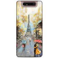 Cityx (29) Samsung Galaxy A80 Kılıf Silikon Kapak Desenli