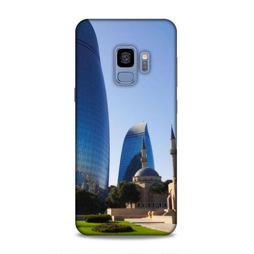 Samsung Galaxy S9 Uyumlu Kılıf Azarbaijan (37) Silicone Cover Kule ve Camii