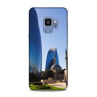 Samsung Galaxy S9 Uyumlu Kılıf Azarbaijan (37) Silicone Cover Kule ve Camii