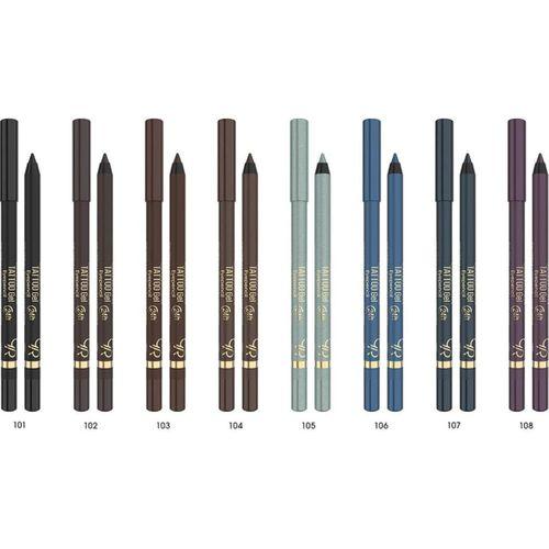 Tattoo Gel Eye Pencil Waterproof No: 107 - Suya Dayanıklı Jel Göz Kalemi - 8691190512309