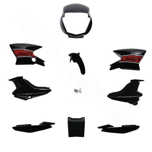 KAPORTA SET [SİYAH] YAMAHA YBR K