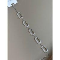 Taşlı Bileklik - Gümüş