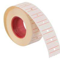 TANEX (12 * 21 mm) ÇİZGİLİ FLO BEYAZ FİYAT ETİKETİ (Ruloda 800 Etiket)