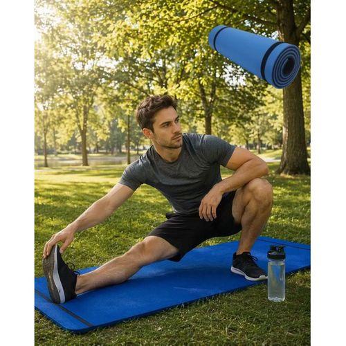 10 Mm Fitness Minderi Tırtıklı Kaymaz Yüzey Esnek Darbe Emici Eva Yapı
