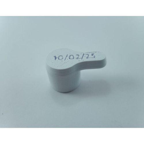 Silikon Kartuş Kapağı Wirh Parametrik Tarih (Freecad) - 6903305