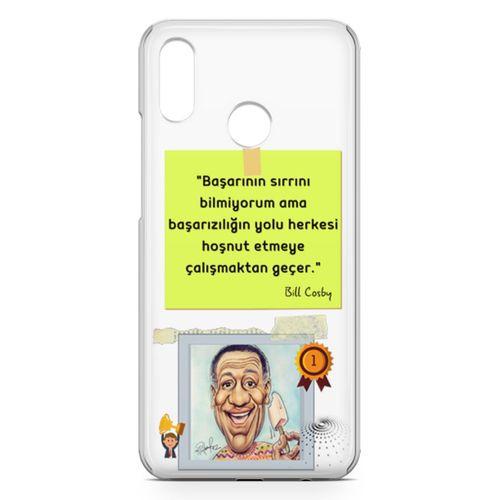 Huawei P20 Lite Kılıf Caps Bill Cosby Arka Kapak Koruma Desenli Full Koruyucu