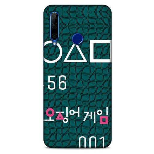 Huawei Honor 20 Lite Uyumlu Kılıf Squid Game (26) Tpu Silikon Kılıf Yong