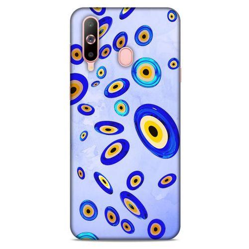 Nazarium (41) Desenli Silikon Kapak Samsung Galaxy A60 Kılıf