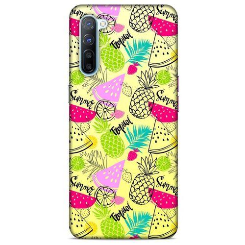 Frutix Meyve Mix 03 Oppo Reno 3 Kılıf Desenli Silikon