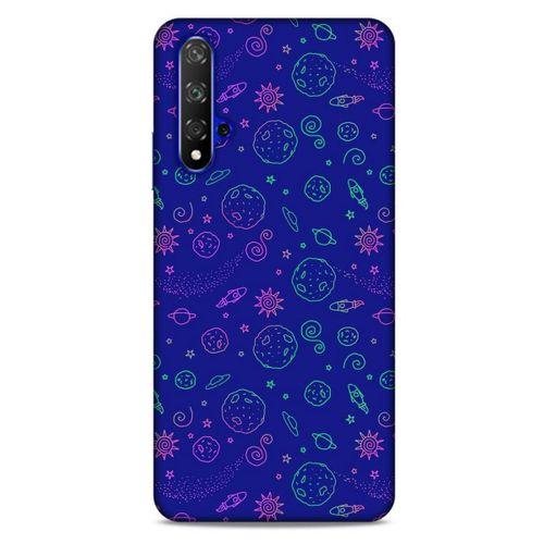 Spacex (36) Tema Glitter Kılıf Huawei P Smart S Y8P Kılıf