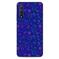 Spacex (36) Tema Glitter Kılıf Huawei P Smart S Y8P Kılıf