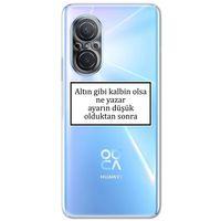 Huawei Nova 9 SE Kılıf HD Yazı Baskılı Silikon Arka Kapak - Yazı 3