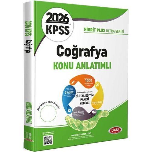 2026 KPSS Coğrafya Hibrit Plus Ultra Serisi Konu Anlatımlı Data Yayınları