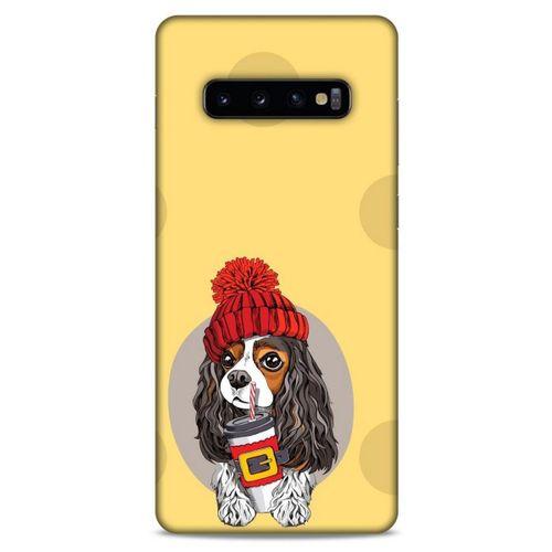Animax Bereli Spaniel Samsung Galaxy S10 Plus Kılıf Desenli Silikon