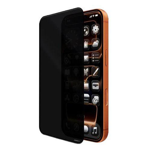 Apple iPhone 17 Mohseven Safir Coating 3D Glue Privacy Hayalet Temperli Cam Ekran Koruyucu