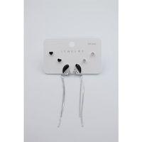 Çoklu Set Küpe - Gümüş