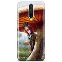Xiaomi Redmi Poco X2 Kılıf Alice Harikalar Diyarında Arka Kapak Koruma Desenli Full Koruyucu