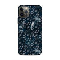 Apple iPhone 12 Pro Uyumlu Kılıf Utopia (30) Silicone Case Pembe Yeşil