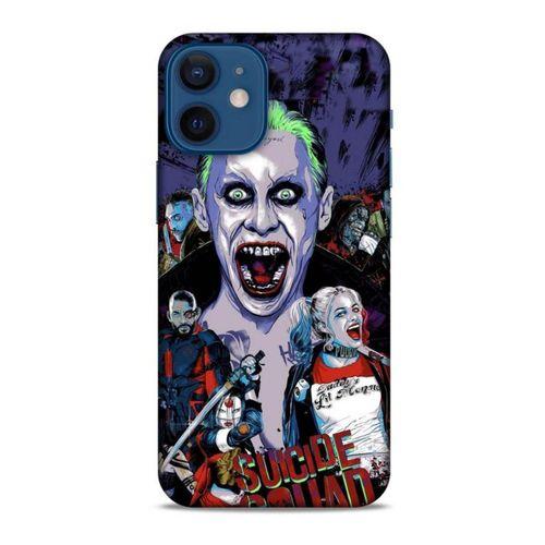 Apple iPhone 12 Mini Uyumlu Kılıf Harley Quinn (48) Bumper Kılıf Suicide Squad