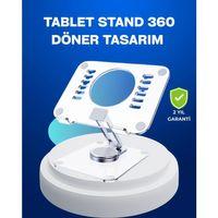 Katlanabilir Tablet Standı Ayarlanabilir Kaymaz Şeffaf Tasarım