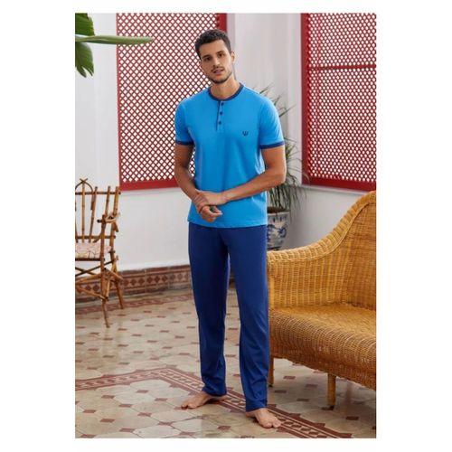 Erkek Lacivert Pijama Takımı 3 PARÇA