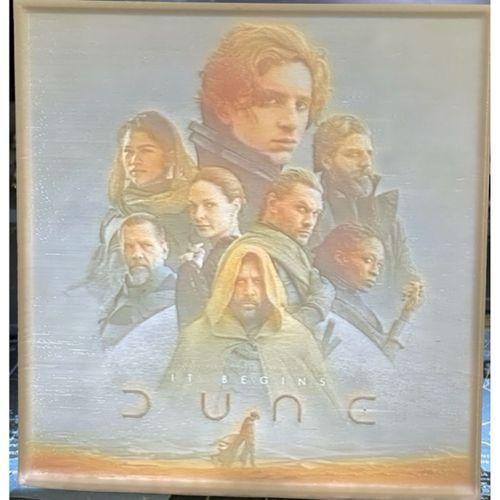 Dune Film Poster Litofan - 5136234