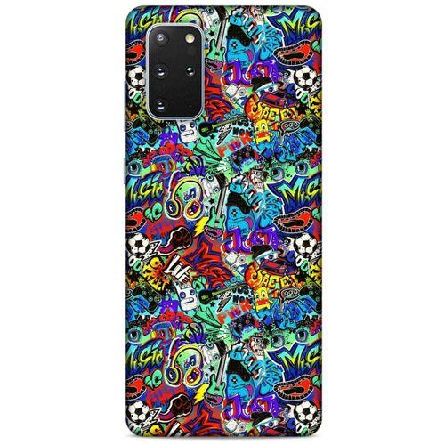 Graffitix (24) Desenli Silikon Kapak Samsung Galaxy S20 Plus Kılıf