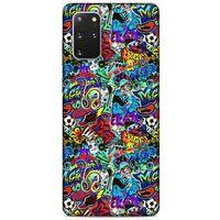 Graffitix (24) Desenli Silikon Kapak Samsung Galaxy S20 Plus Kılıf
