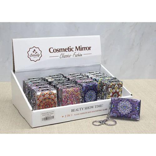 Taşlı El Aynası Anahtarlık Model 5