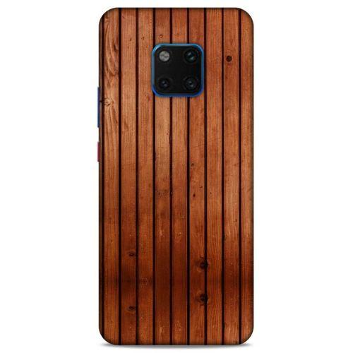 Lopard Huawei Mate 20 Pro Uyumlu Kılıf Wood'X (12) Koruyucu Silikon Desenli