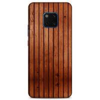 Lopard Huawei Mate 20 Pro Uyumlu Kılıf Wood'X (12) Koruyucu Silikon Desenli