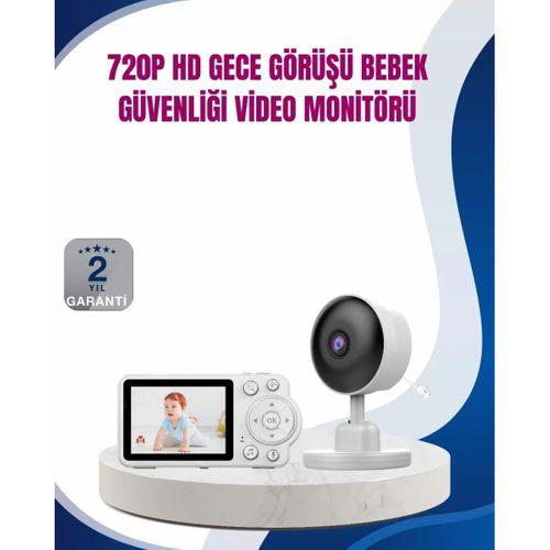 Bebek Monitörü Cry Detection Ve Hd Gece Görüş Destekli