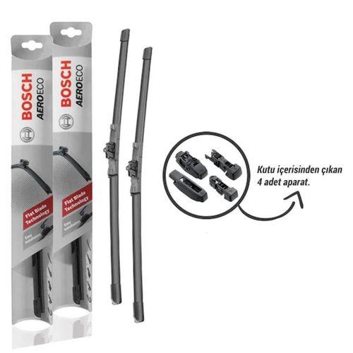Bosch Aeroeco Muz Silecek Takımı Fiat Panda 2004-2012 ile uyumlu