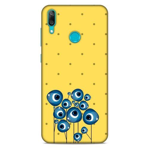 Nazarium (10) Desenli Silikon Kapak Huawei Y7 Prime 2019 Kılıf