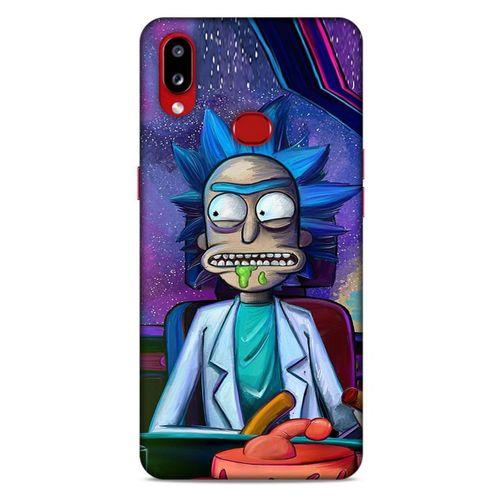 Samsung Galaxy A10s Uyumlu Kılıf Rick And Morty (45) Liquid Air Kılıf Decoy
