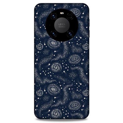 Lopard Huawei Mate 40 Pro Uyumlu Kılıf SpaceX (8) Baskılı Kılıf