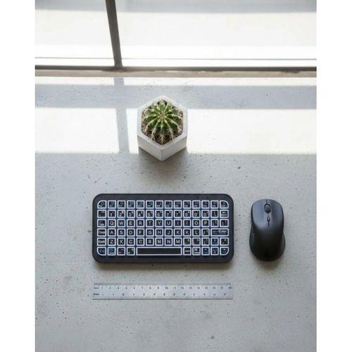 Rgb Işıklı Kablosuz Mini Klavye 10 Mm İnce Gövde