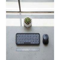 Rgb Işıklı Kablosuz Mini Klavye 10 Mm İnce Gövde