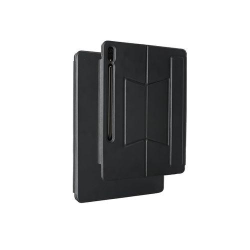 Galaxy Tab S9 FE Plus Zore Border Keyboard Bluetooh Bağlantılı Standlı Klavyeli Tablet Kılıfı