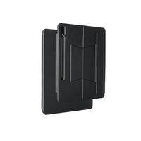 Galaxy Tab S9 FE Plus Zore Border Keyboard Bluetooh Bağlantılı Standlı Klavyeli Tablet Kılıfı