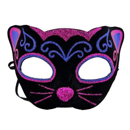 Kadife Kaplama Kedi Maskesi