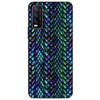 Xiaomi Redmi 9T Kılıf Dragons (1) Kılıfı Ejderha Pulları Rainbow