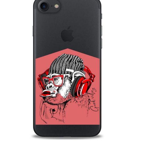 Zoologix (19) Apple iPhone SE 2020 Şeffaf Kılıf Silikon Desenli