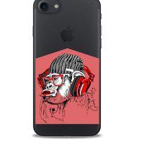 Zoologix (19) Apple iPhone SE 2020 Şeffaf Kılıf Silikon Desenli
